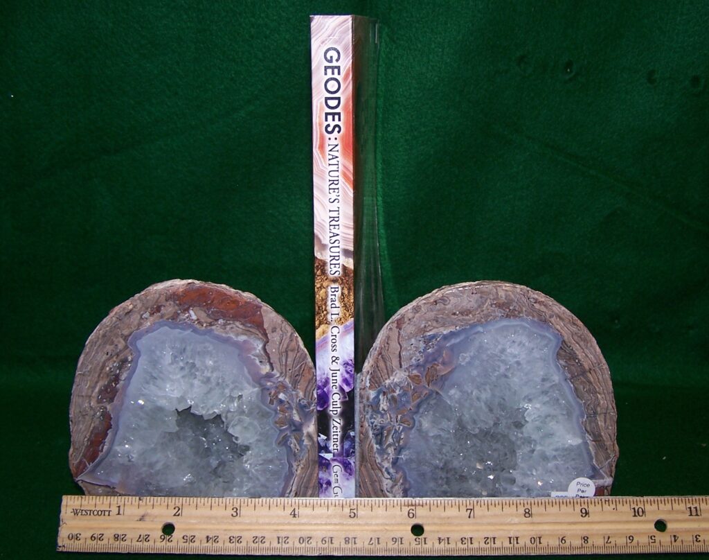 geodes bookends