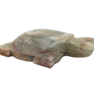 4 Inch Onyx Stone Carved Turtle
