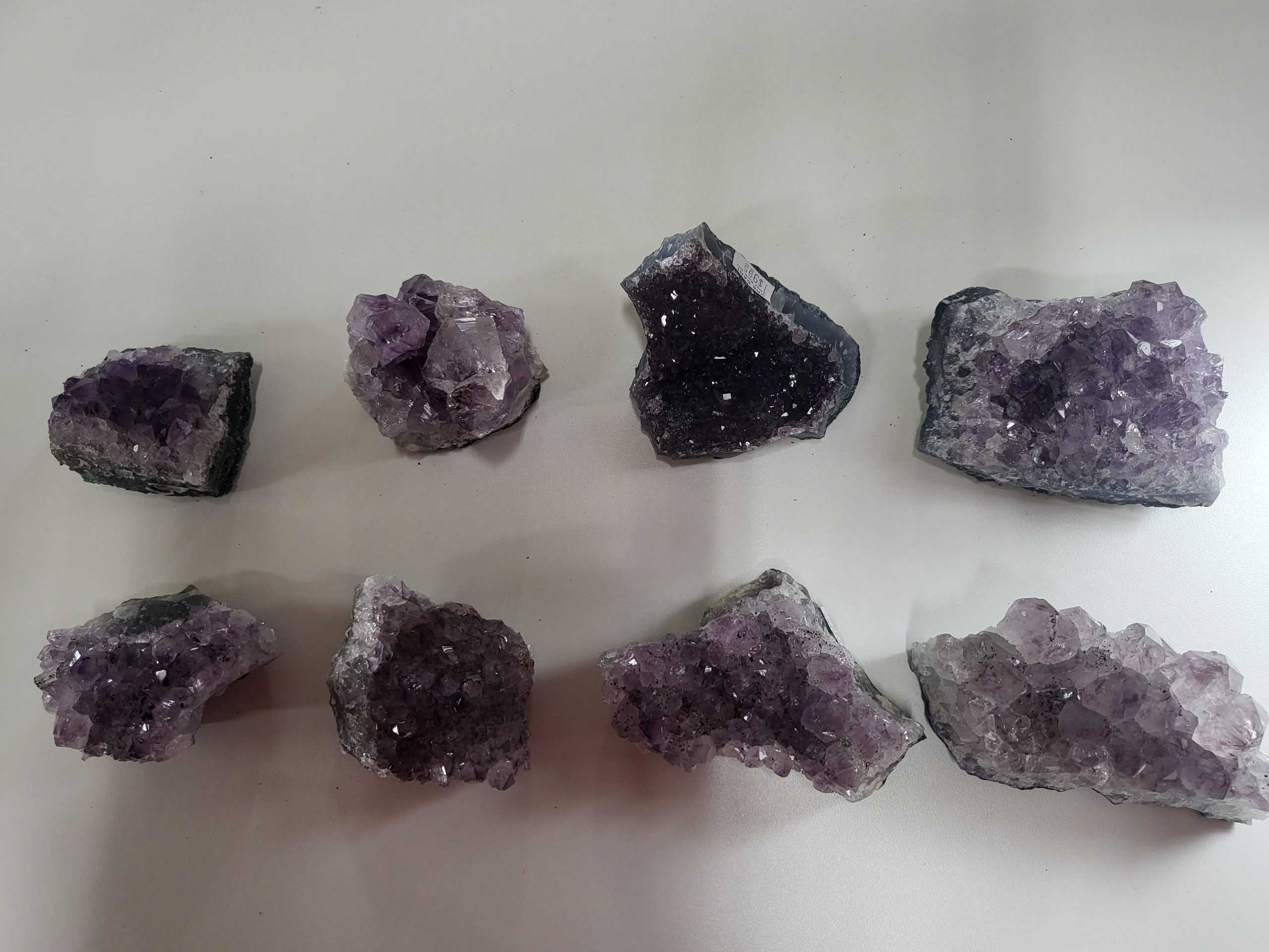Brazilian Amethyst Crystal Mineral Cluster | The Ore Cart Rock Shop