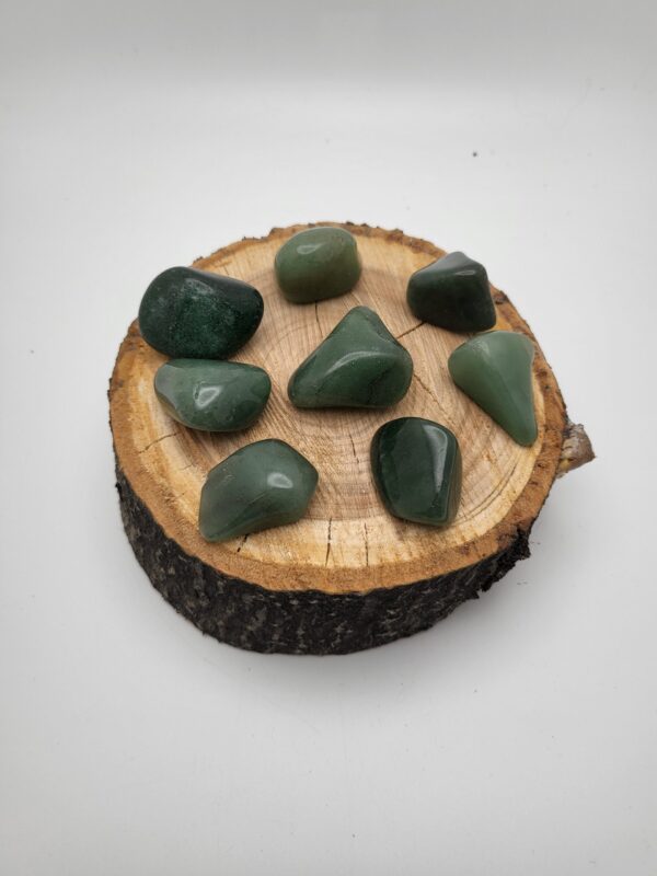 One Aventurine Tumbled Pocket Stone, Single Stone - Image 3