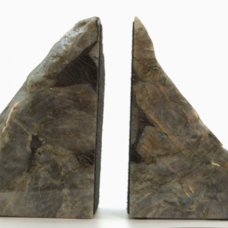 Labradorite Mineral Bookend Set