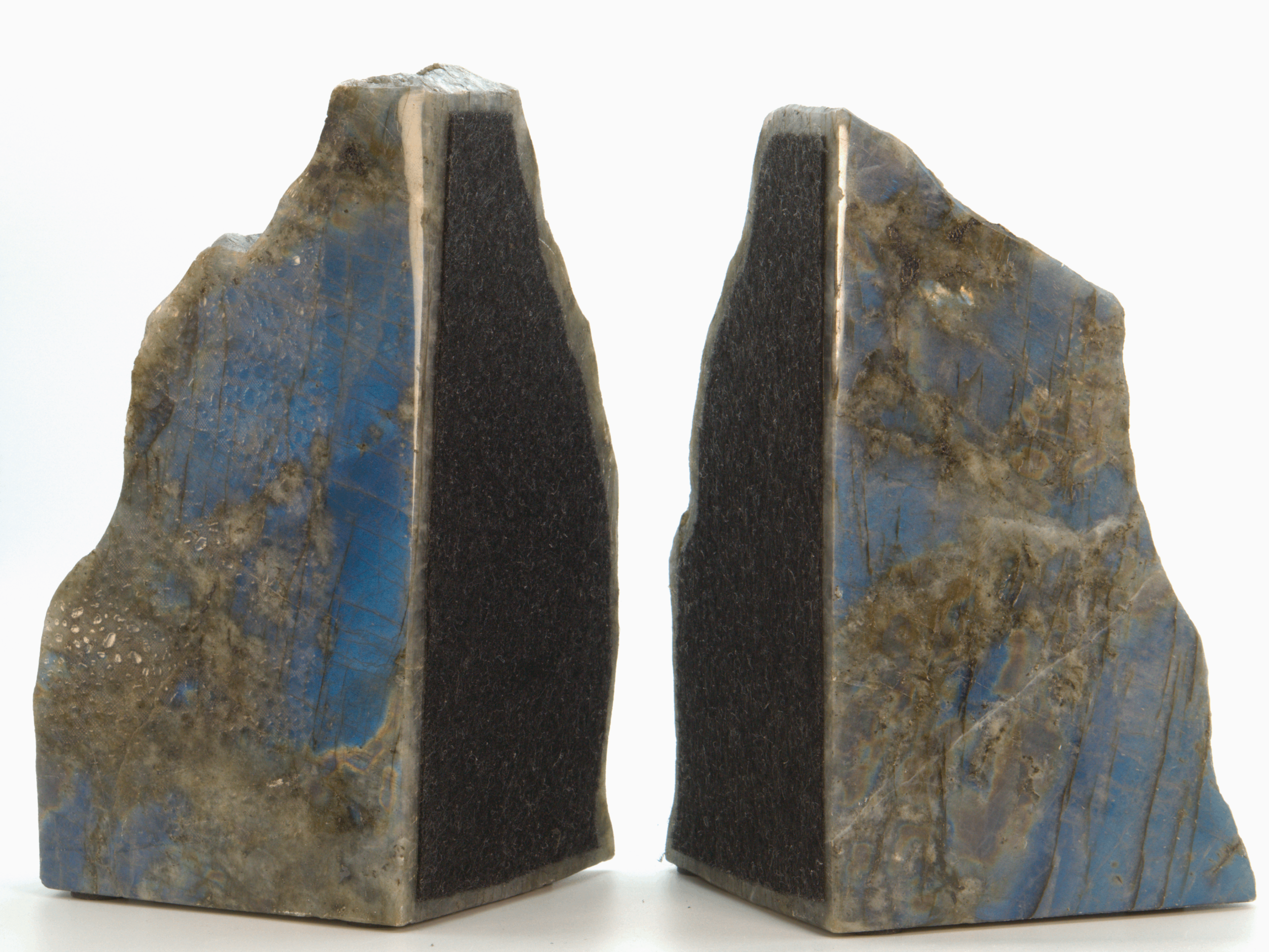 Labradorite Mineral Bookend Set - Image 2