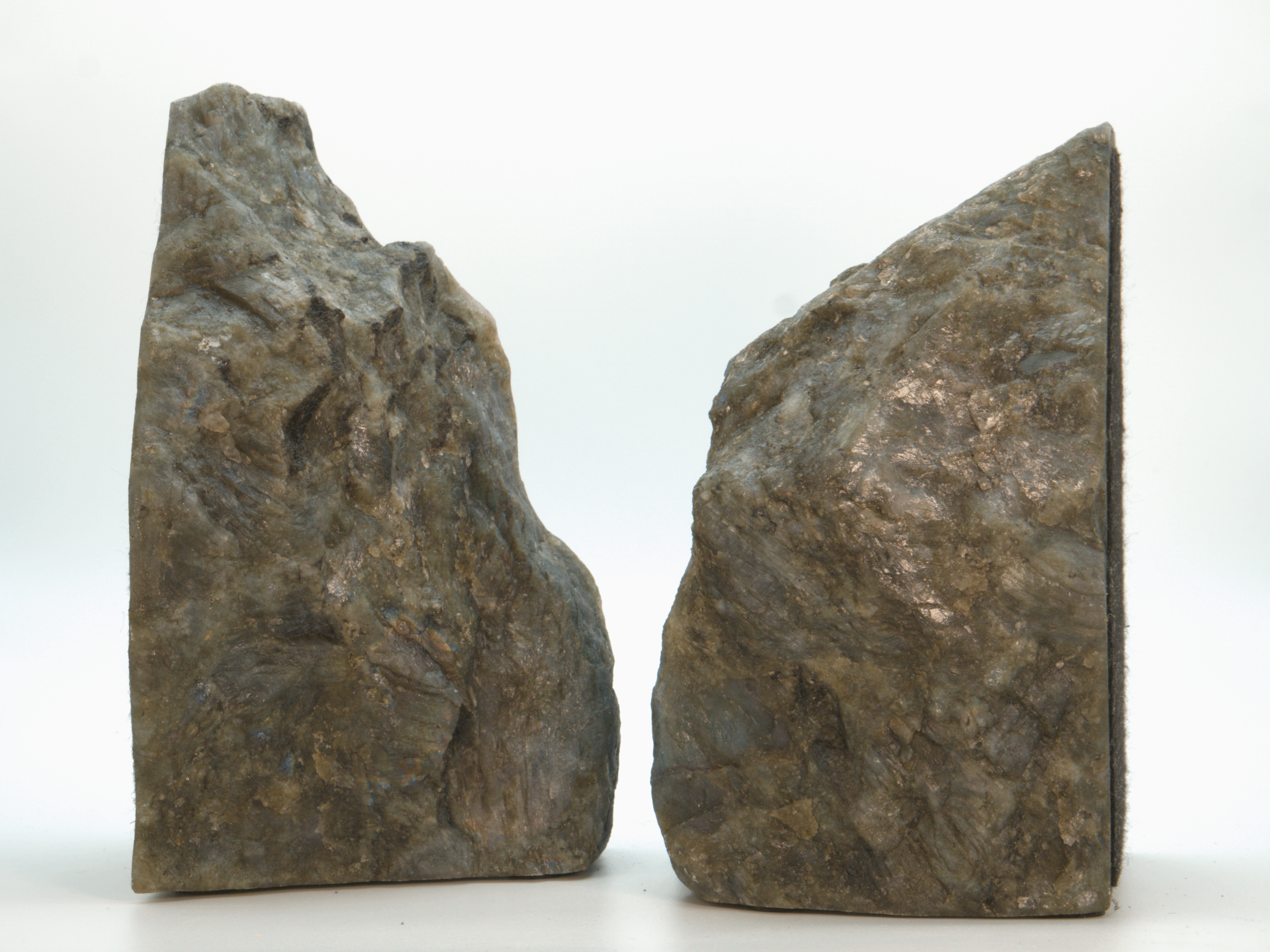 Labradorite Mineral Bookend Set - Image 4