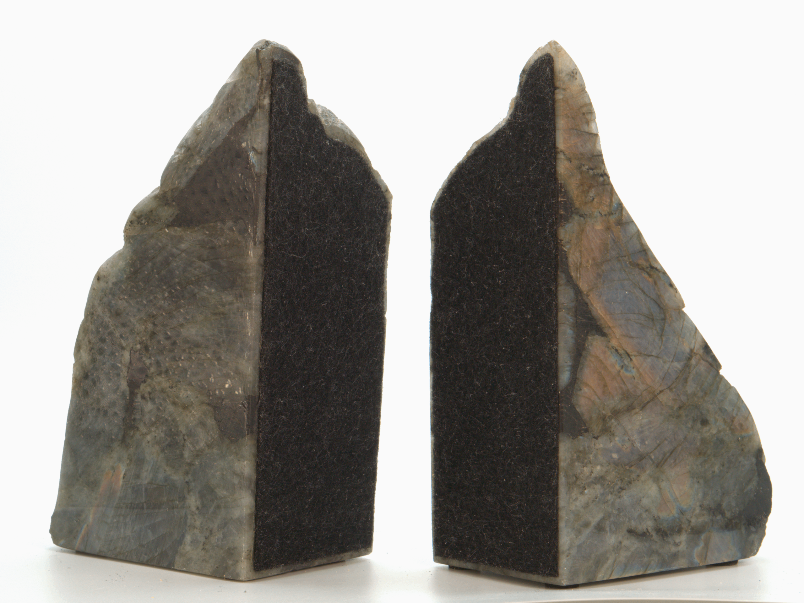 Labradorite Mineral Bookend Set - Image 3