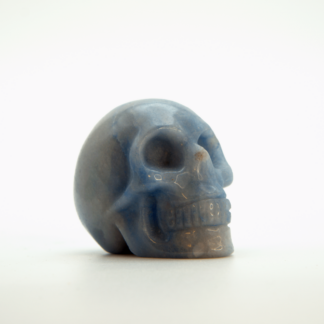 Blue Calcite Skull
