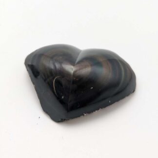Rainbow Obsidian Heart
