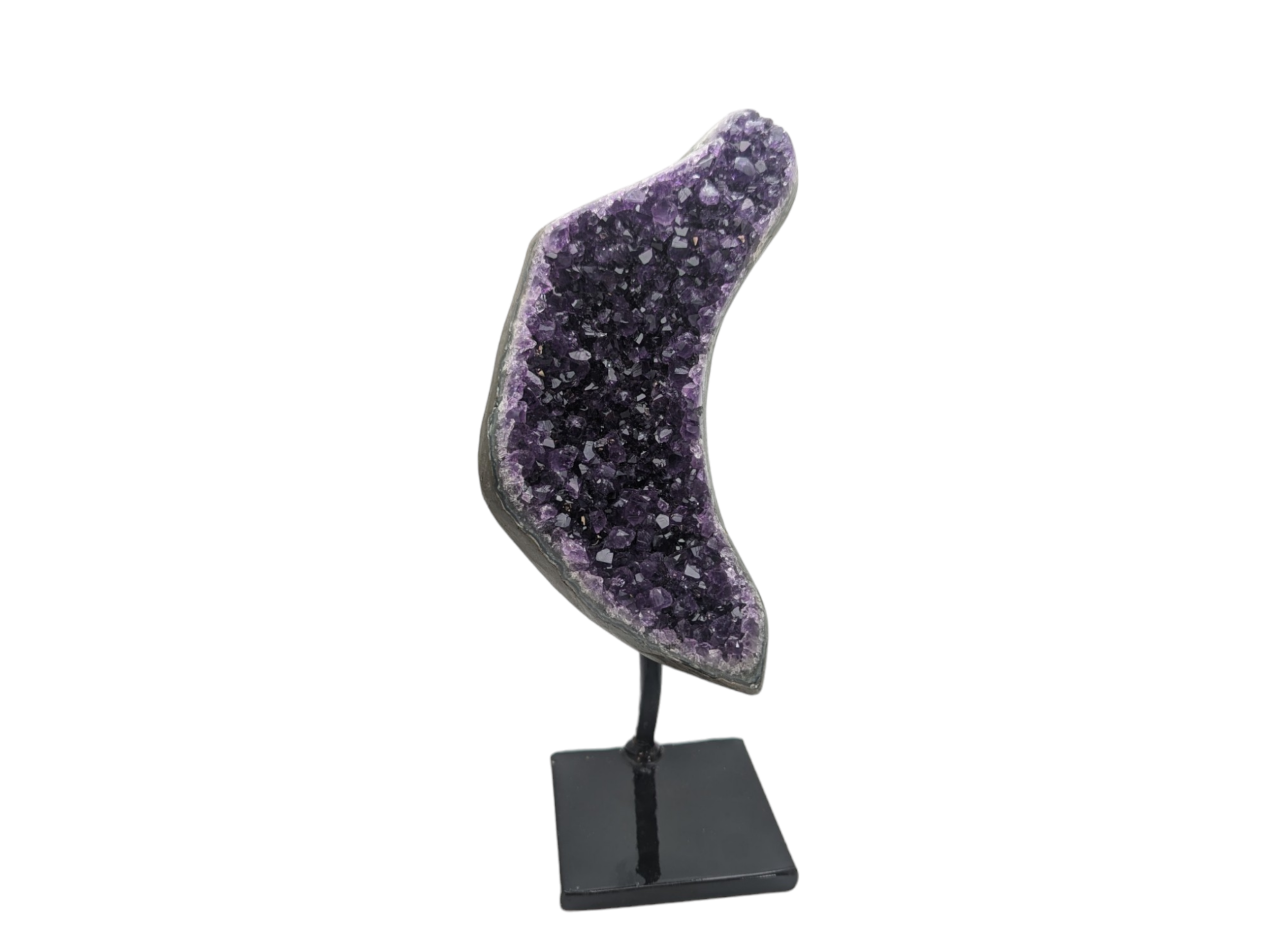 Crescent Amethyst Geode