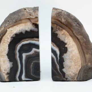 Agate Bookend - Black