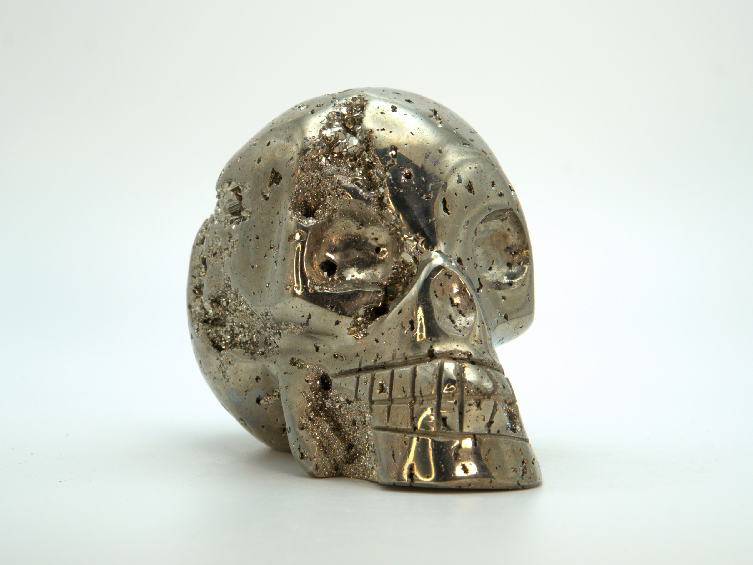 Large Pyrite Skull - Image 5