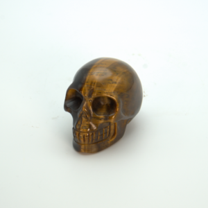 Tiger Eye Skull