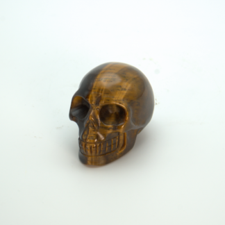 Tiger Eye Skull