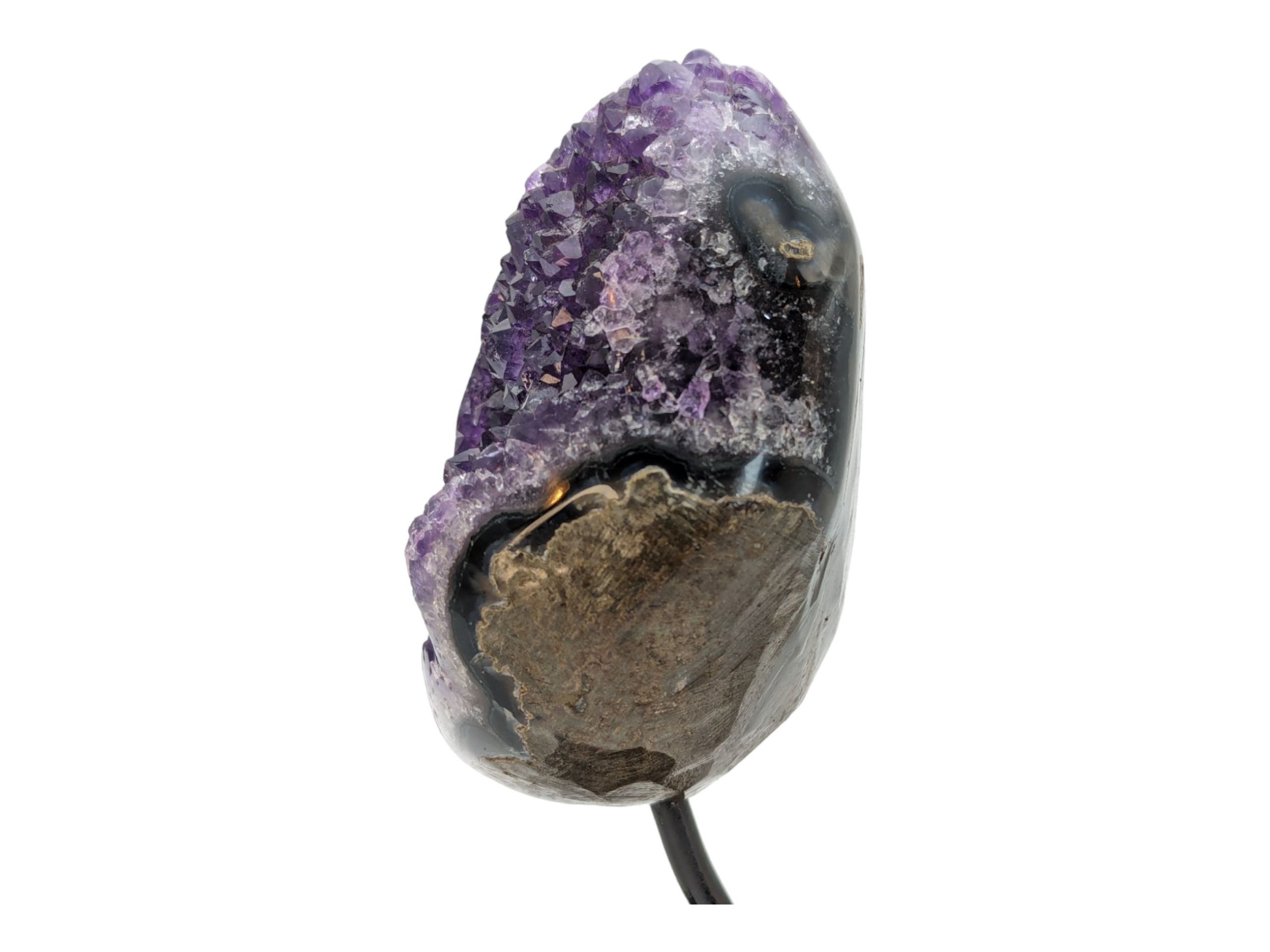 Amethyst Geode Teardrop Display - Image 7