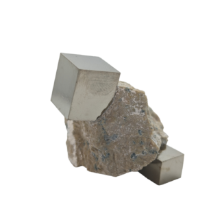 Pyrite Cube in Matrix - Peru