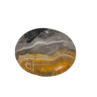 Bumblebee Jasper Tumbled Pocket Stone