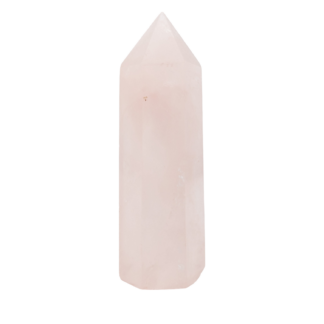 Rose Quartz Crystal Tower Point