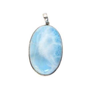 Larimar Oval Pendant