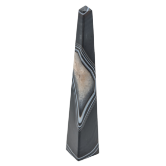 Black Banded Agate Obelisk