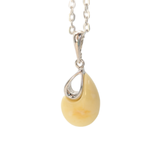 Yellow Amber Pendant