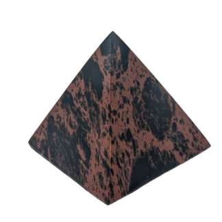Mahogany Obsidian Pyramid
