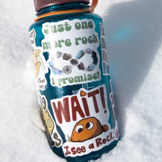 Just One More Rock, I Promise! Sticker / Funny Rock Vinyl Stickers