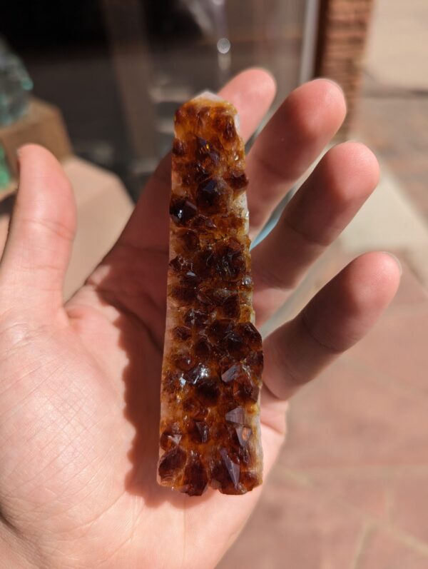 Citrine Point / Rocks and Minerals / Crystals / Freeform - Image 5