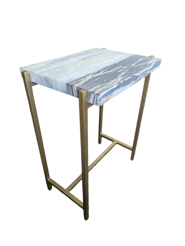 Onyx Side Table / Stone Living Room Table - Image 7
