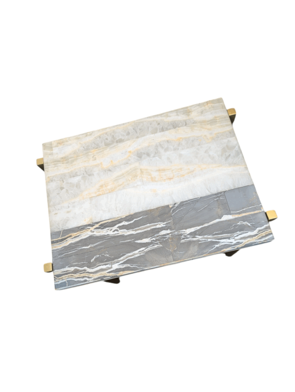 Onyx Side Table / Stone Living Room Table - Image 14