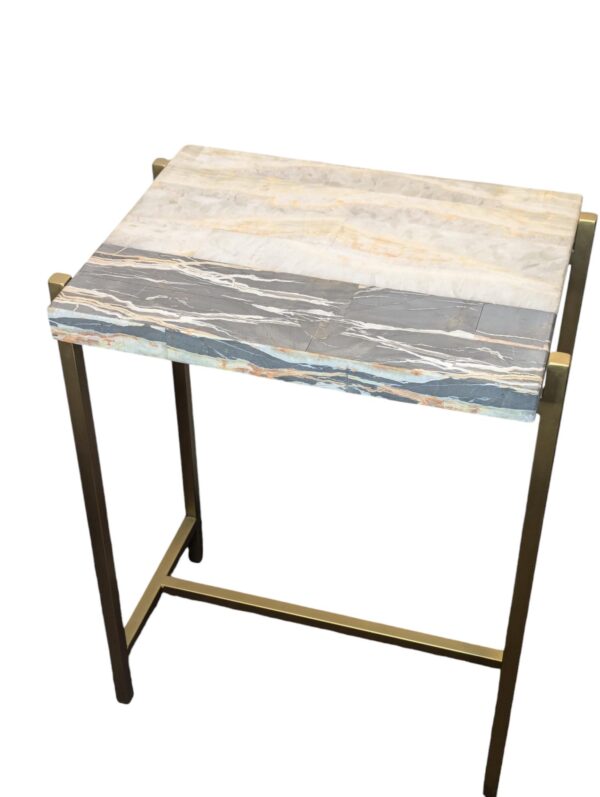 Onyx Side Table / Stone Living Room Table - Image 9