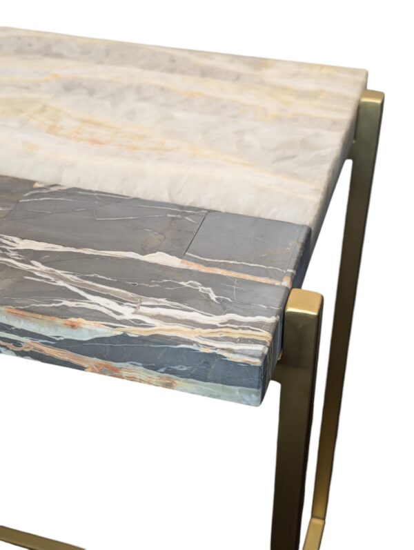 Onyx Side Table / Stone Living Room Table - Image 10