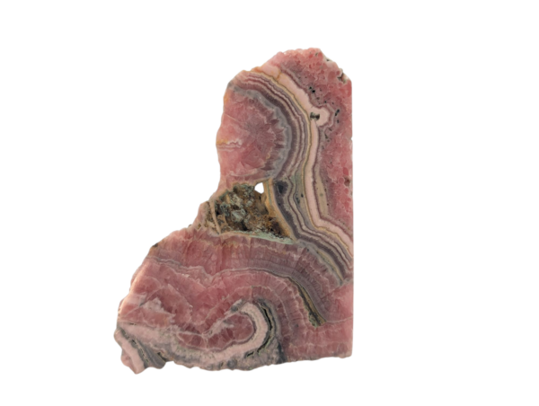 Polished Rhodochrosite Slice - Image 2
