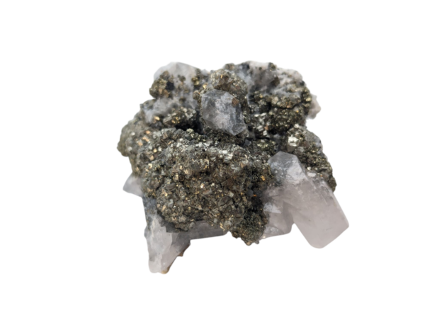 Pyrite Specimen with Calcite and Apatite - Image 3